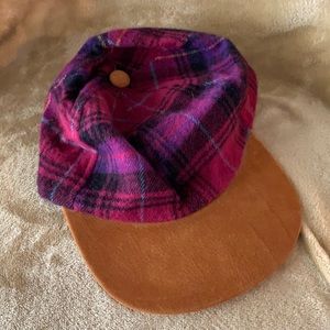 Vintage Eastern Flat Brim Hat